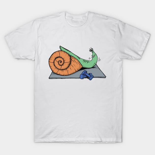 Robust Snail T-Shirt by viograpiks